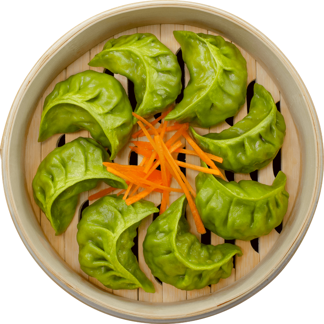 24 Pcs Veggie Frozen Momos (Raw)